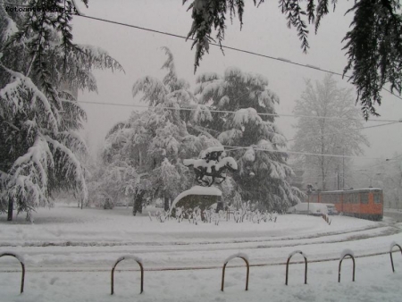 milano sotto la neve