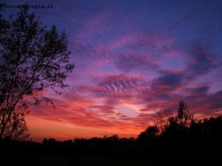 tramonto di casa mia