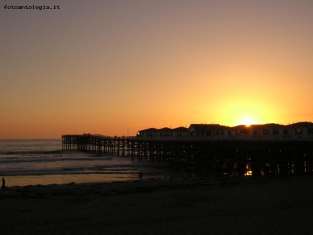 sunset in san diego