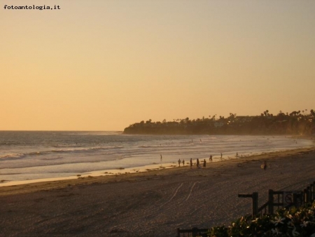 surf al tramonto