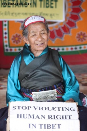 Sit in per la liberazione del Tibet