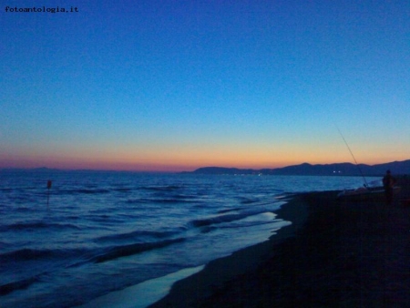 tramonto in maremma