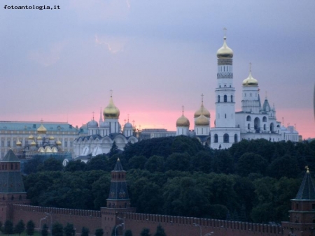 Cremlino al tramonto