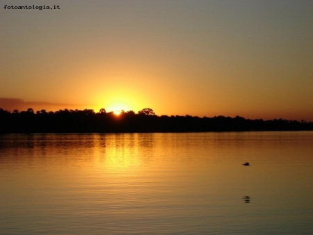 Tramonto sullo Zambesi