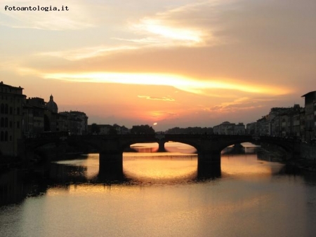 Tramonto dal Ponte Vecchio