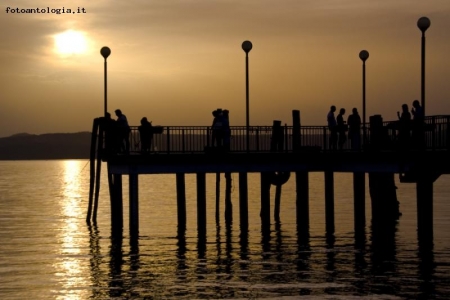 Tramonto ad Anguillara