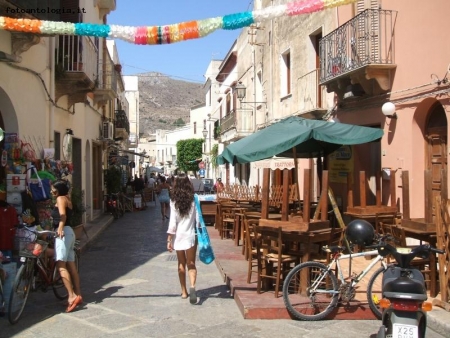 per le strade di favignana