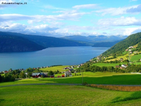 panorama sul Nordalfjord
