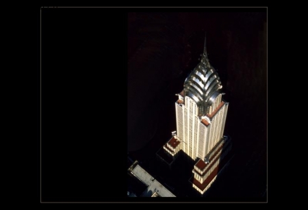 veduta aerea del Chrysler Building-New York-U.S.A.