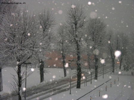 nevica...