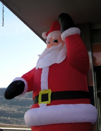 Babbo Natale gonfiabile