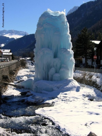 scultura di ghiaccio