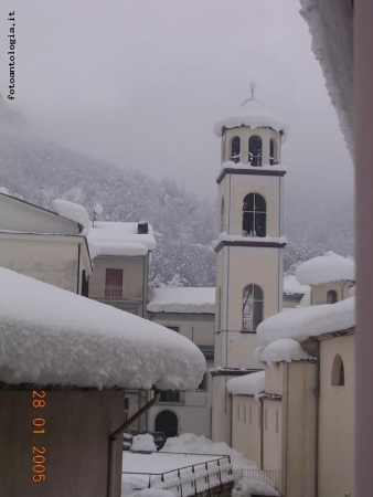 neve sul campanile