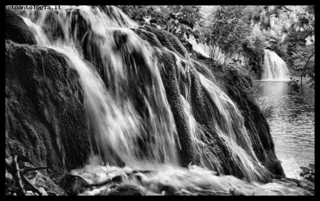 giochi d'acqua a Plitvice