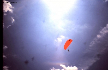 in volo sul Gran Sasso