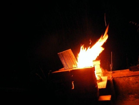 non solo calore in una notte buia e fredda