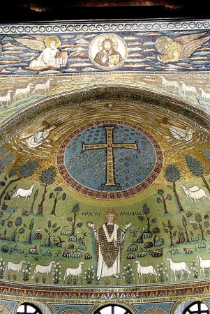 ravenna - s.apollinare in classe, particolare