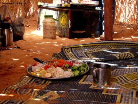 ristorante nel deserto