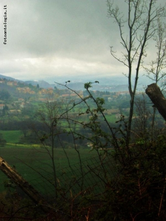 una giornata nuvolosa