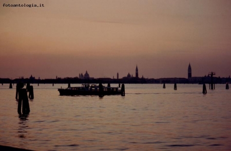 Venezia Tramonto in Laguna