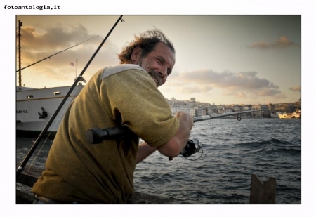 Pescatore sul Bosforo