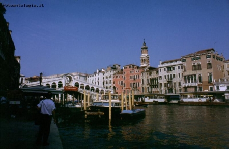 Venezia - in prossimit del Ponte di Rialto