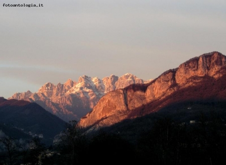 Resegone al tramonto
