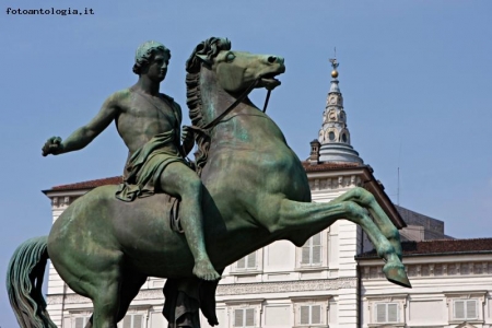 Torino Dioscuri Castore Piazza Castello