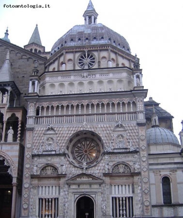 Bergamo - Veduta parziale della Cappella Colleoni