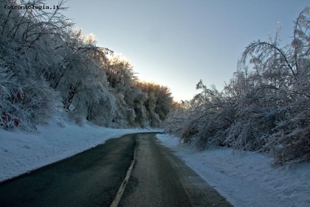 passo della cisa inverno 09/10