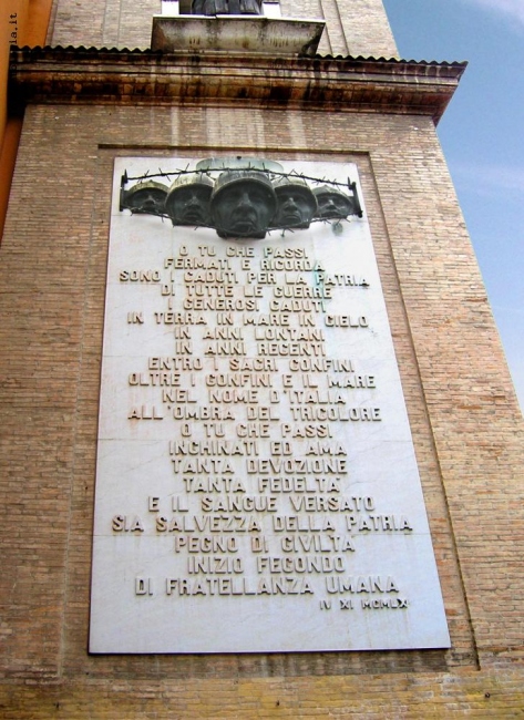 Parma. Monumento ai Caduti di tutte le guerre