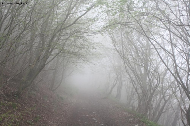 Nuvole sul monte San Primo