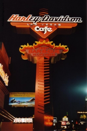 Insegna H.D. Cafè di Las Vegas
