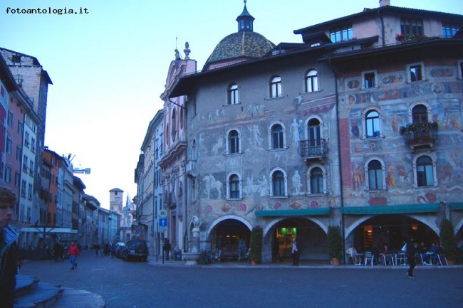 Trento al calar della sera