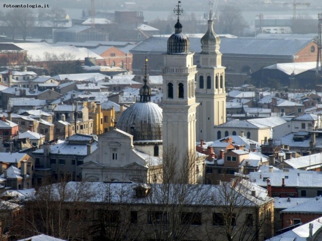 i tetti di venezia, la neve (01)