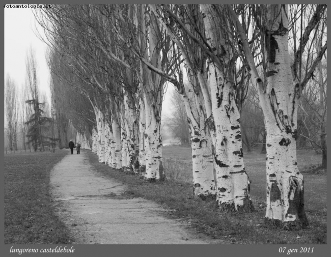 passeggiando lungo il fiume