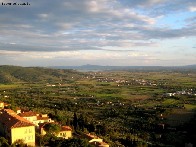 Tramonto a Cortona