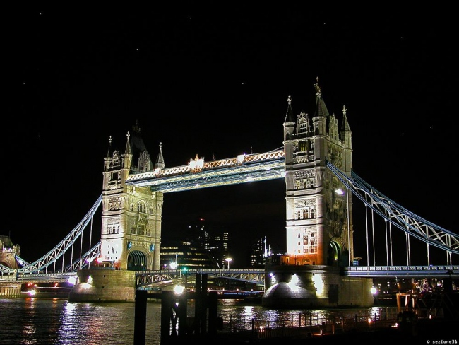 The Tower Bridge in the Night...