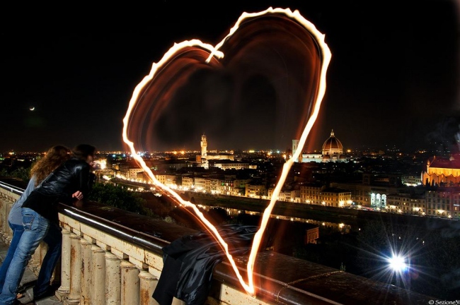Firenze, l'amore...e un'accendino...
