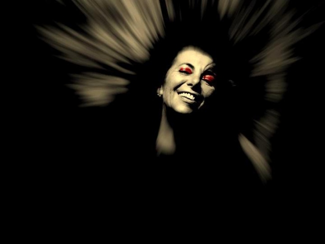 MADONNA (omaggio alle donne eteree di Omar Galliani)