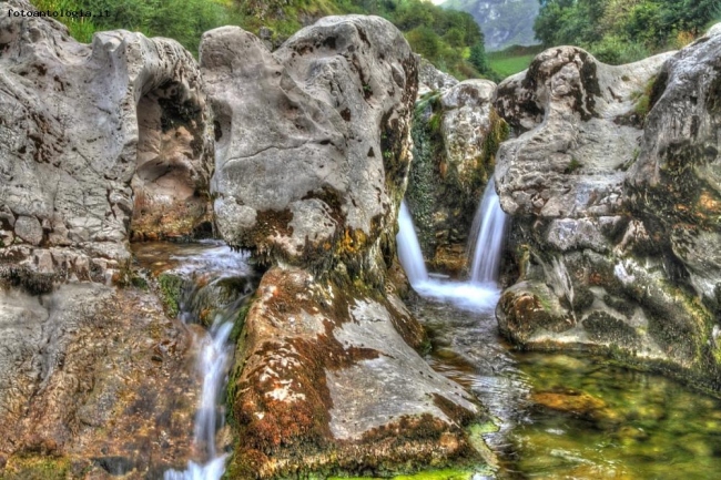 Ruscello alpino in HDR