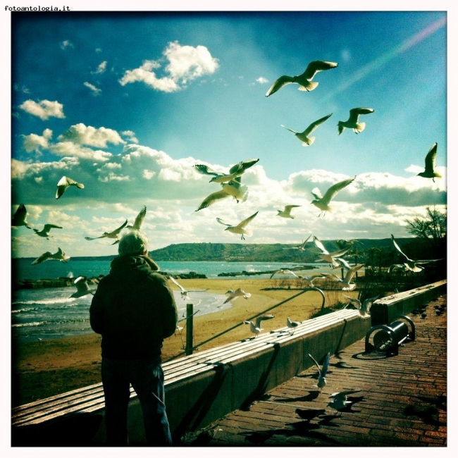 passeggiando sul lungomare