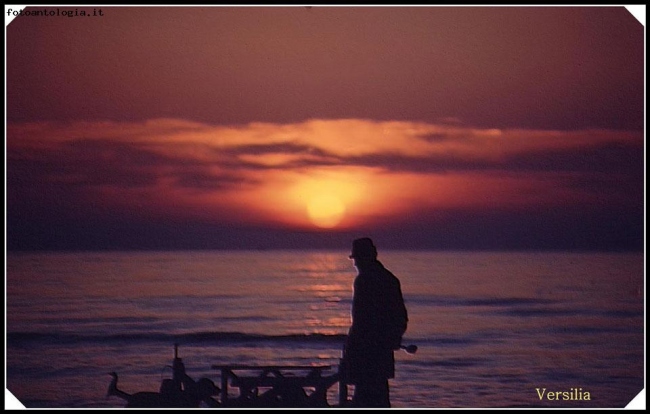 Versilia - Tramonto di 23 anni fa