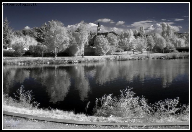 laghetto in infrared