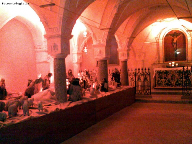 Santo Stefano - Presepe in cripta 
