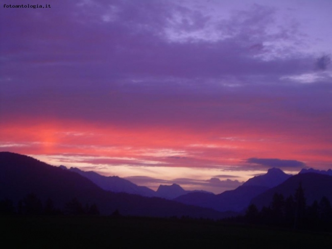 tutti i colori dell'alba