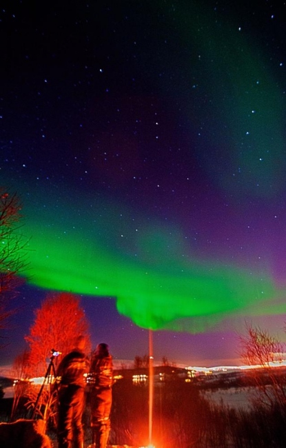 cacciatori di aurora boreale