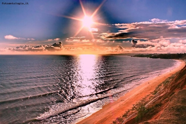 una magnifica spiaggia