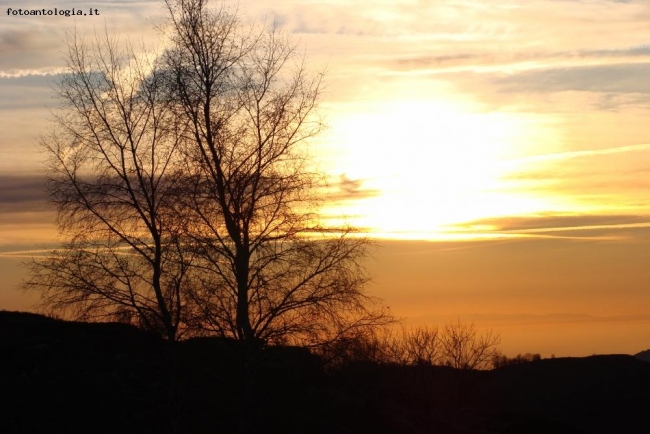 Tramonto sui Lessini