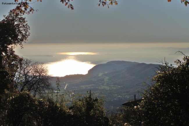 Tramonto sul lago di Garda